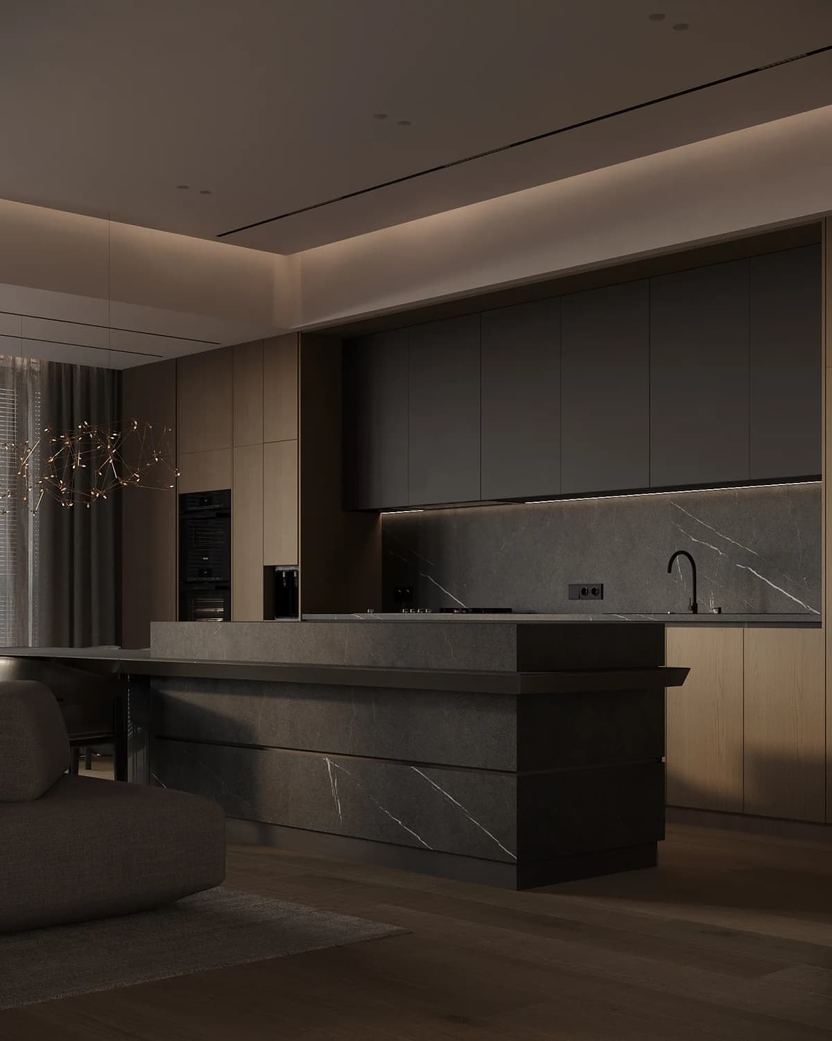 Urban apartment interior design in Yerevan, Armenia by ROOM 25 – luxury home interiors and expert apartment interior design services from a leading interior design company