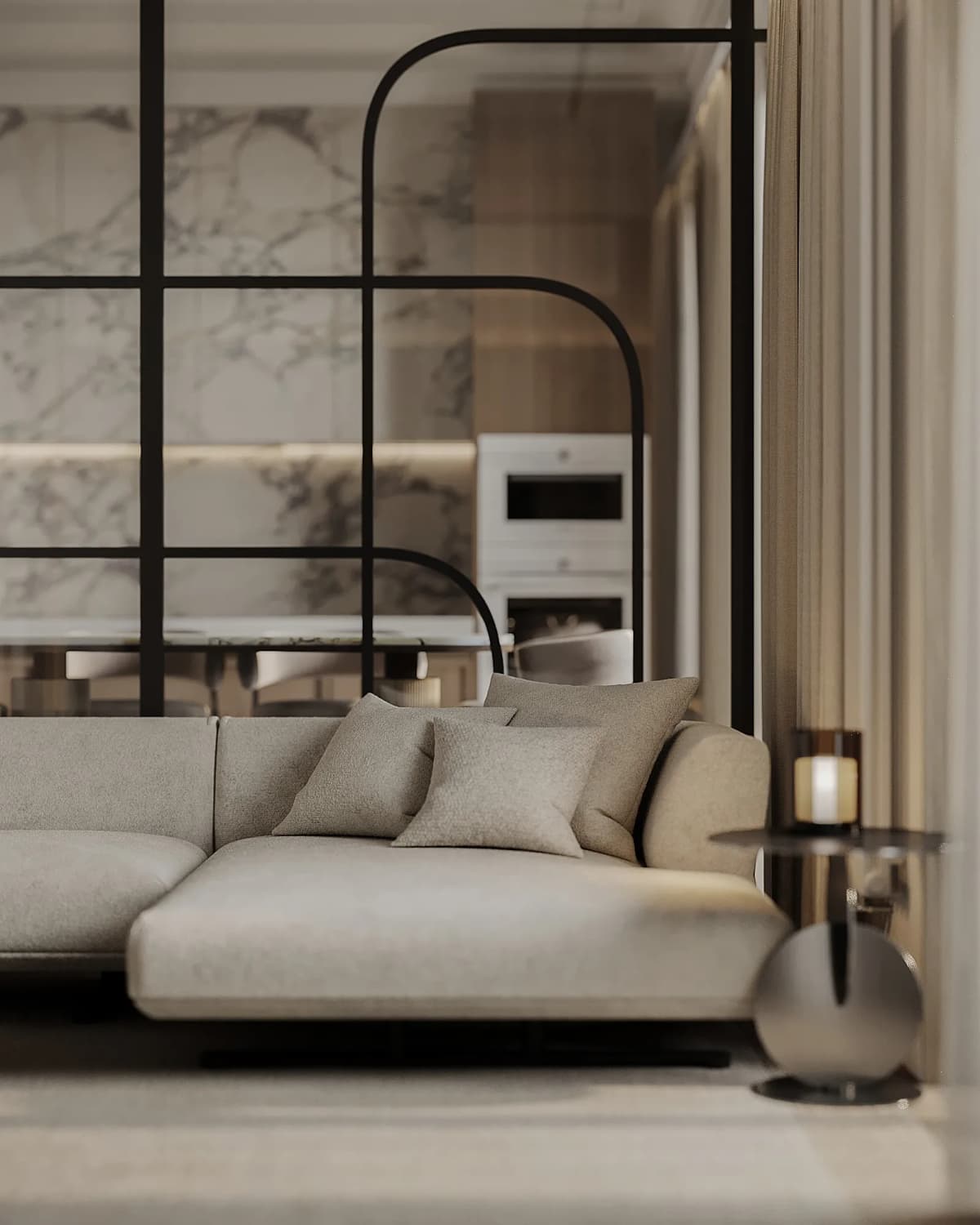 Elegant home interior design in Ulnetsi 45, Yerevan by ROOM 25 – stylish apartment interiors and modern home decor by a premier interior design company